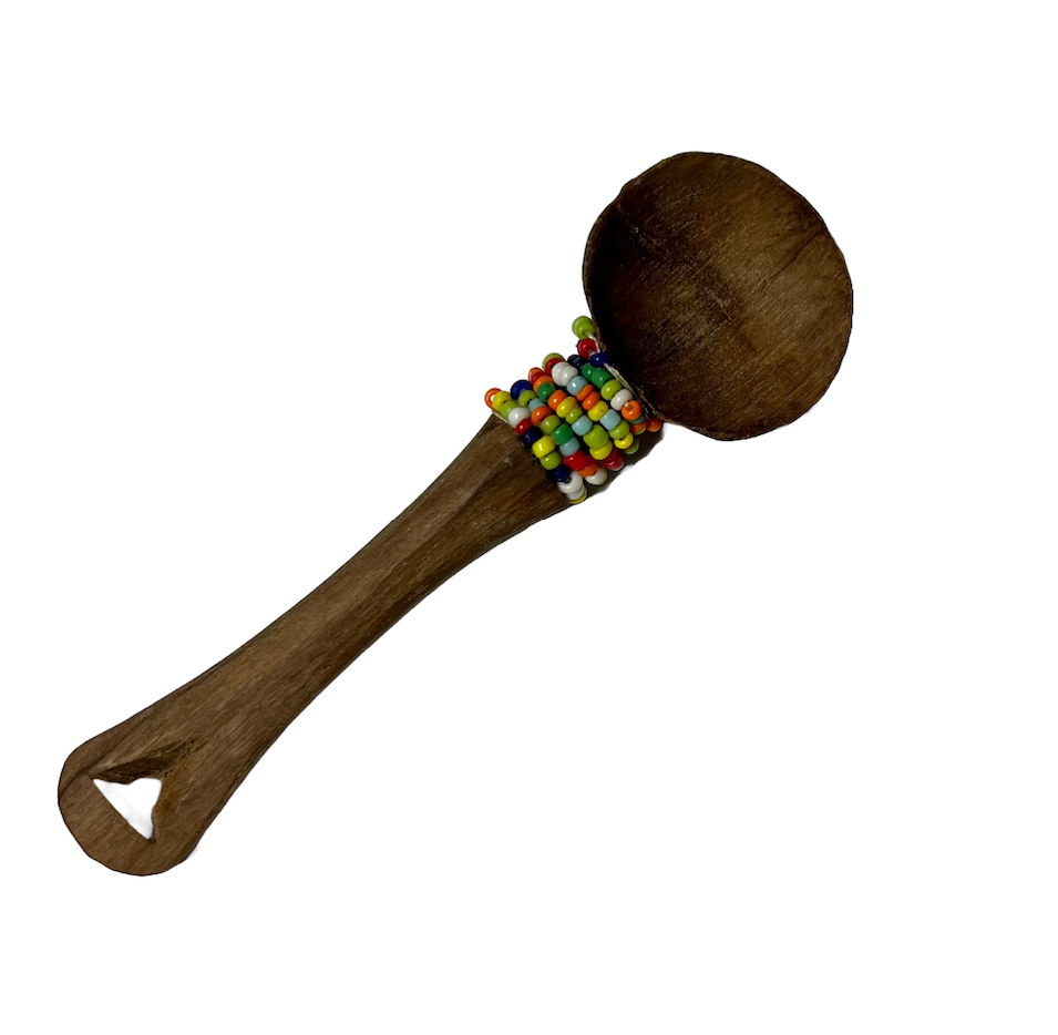 Hand-carved Kenyan Tea Spoon