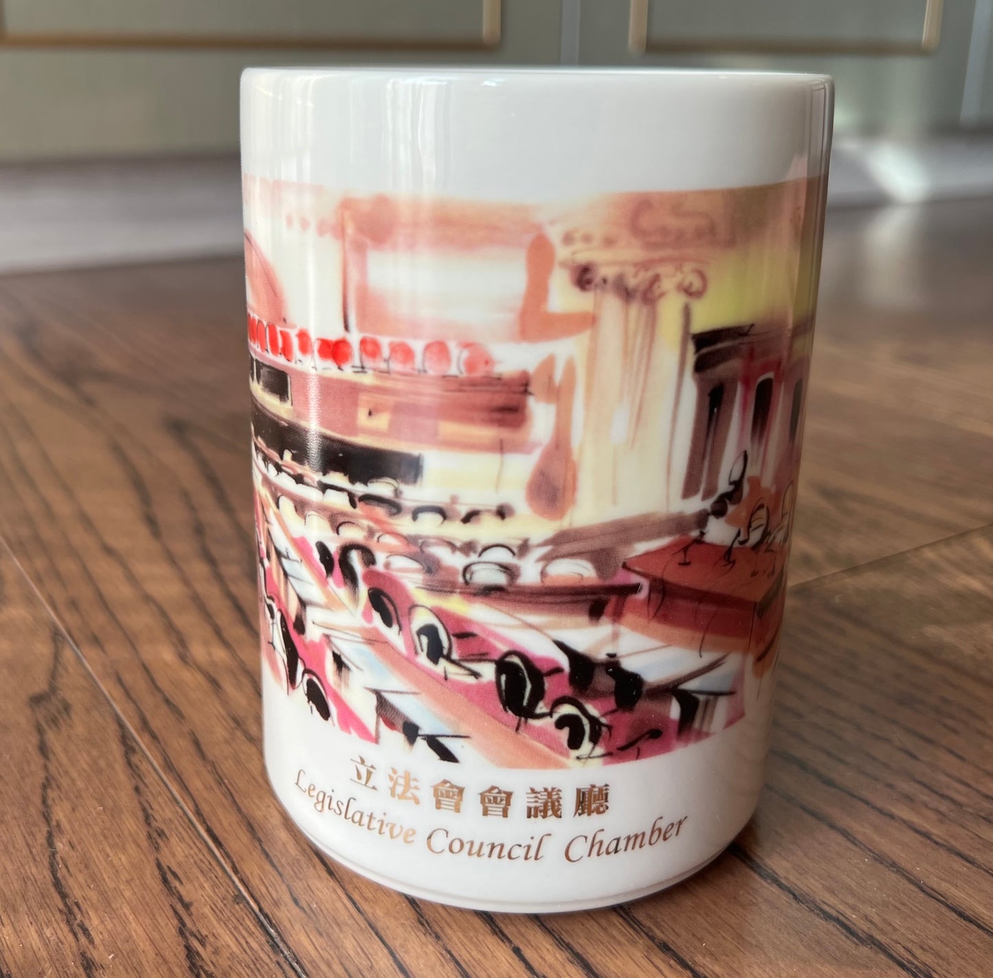 15OZ MUG CERAMIC - Legislative Council Chamber - Vintage Hong Kong